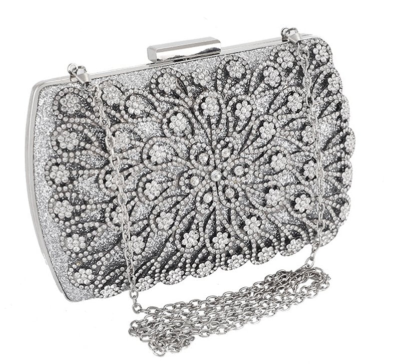 Sac Vintage Mariée Argent - Louise Vintage