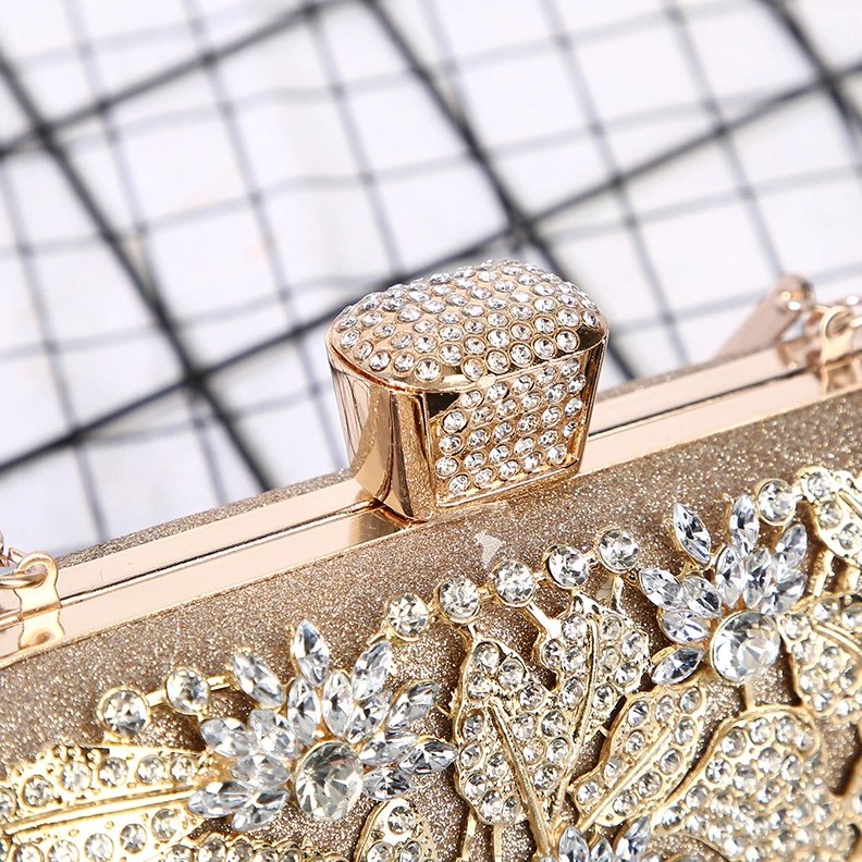 Sac Vintage Mariée Doré - Louise Vintage