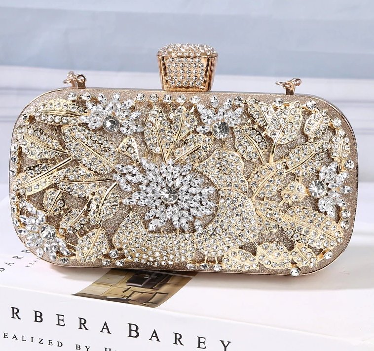 Sac Vintage Mariée Doré - Louise Vintage