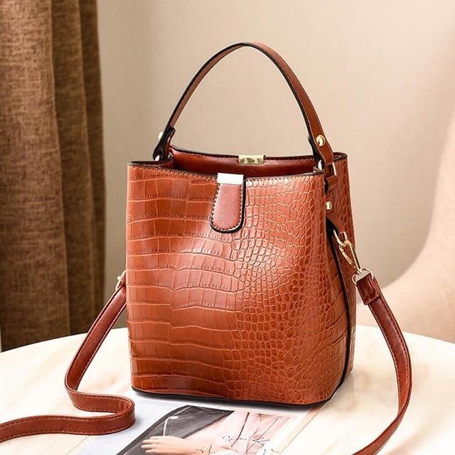 Sac Vintage<br> Croco - Louise Vintage