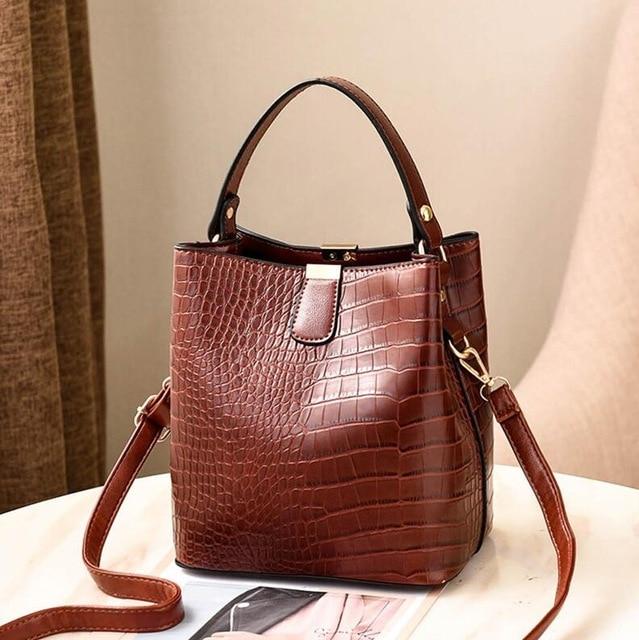 Sac Vintage<br> Croco - Louise Vintage