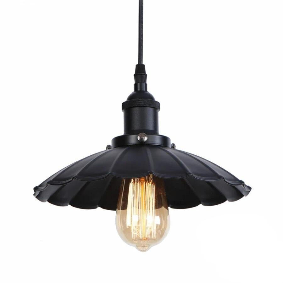 Suspension Coquillage Vintage Noir - Louise Vintage