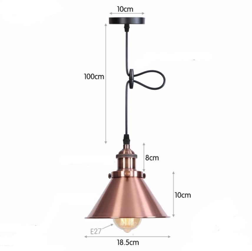 Suspension Luminaire<br> Vintage Industriel - Louise Vintage