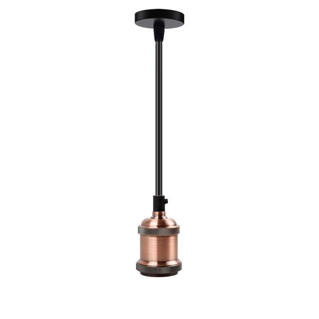 Suspension Rétro<br> Vintage Bronze Rouge - Louise Vintage