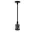 Suspension Rétro<br> Vintage Noir Brillant - Louise Vintage