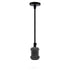 Suspension Rétro<br> Vintage Noir Mat - Louise Vintage