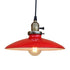 Suspension Vintage Rétro Plate Rouge - Louise Vintage