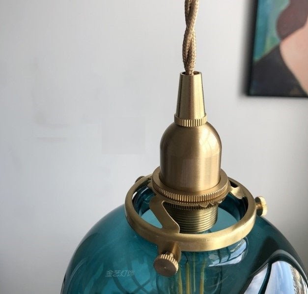 Suspension Vintage Verre Goutte - Louise Vintage