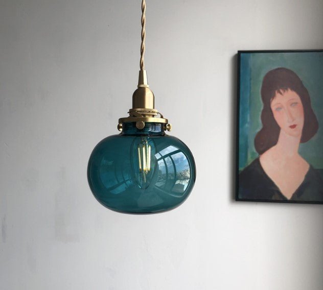 Suspension Vintage Verre Goutte - Louise Vintage