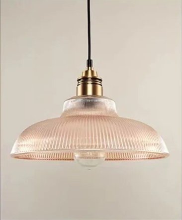 Suspension Vintage Verre Luxe - Louise Vintage