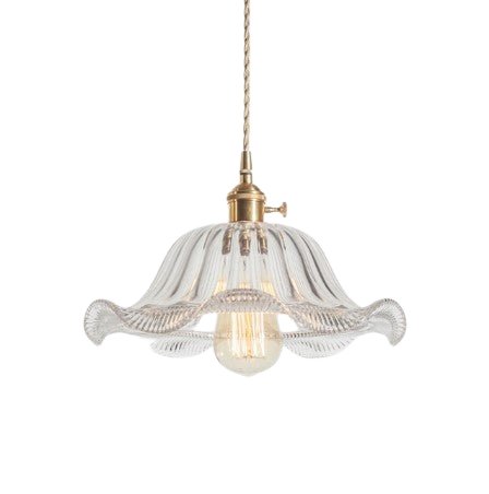 Suspension Vintage Verre Salon - Louise Vintage