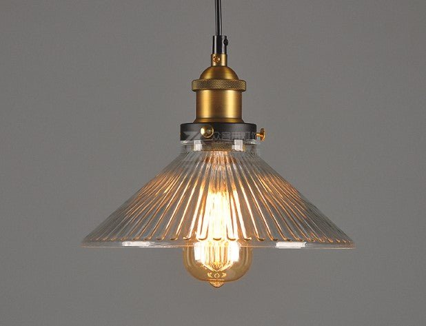 Suspension Vintage Verre Style - Louise Vintage