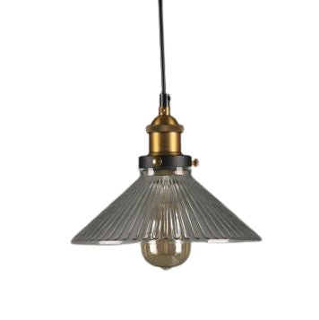 Suspension Vintage Verre Style - Louise Vintage