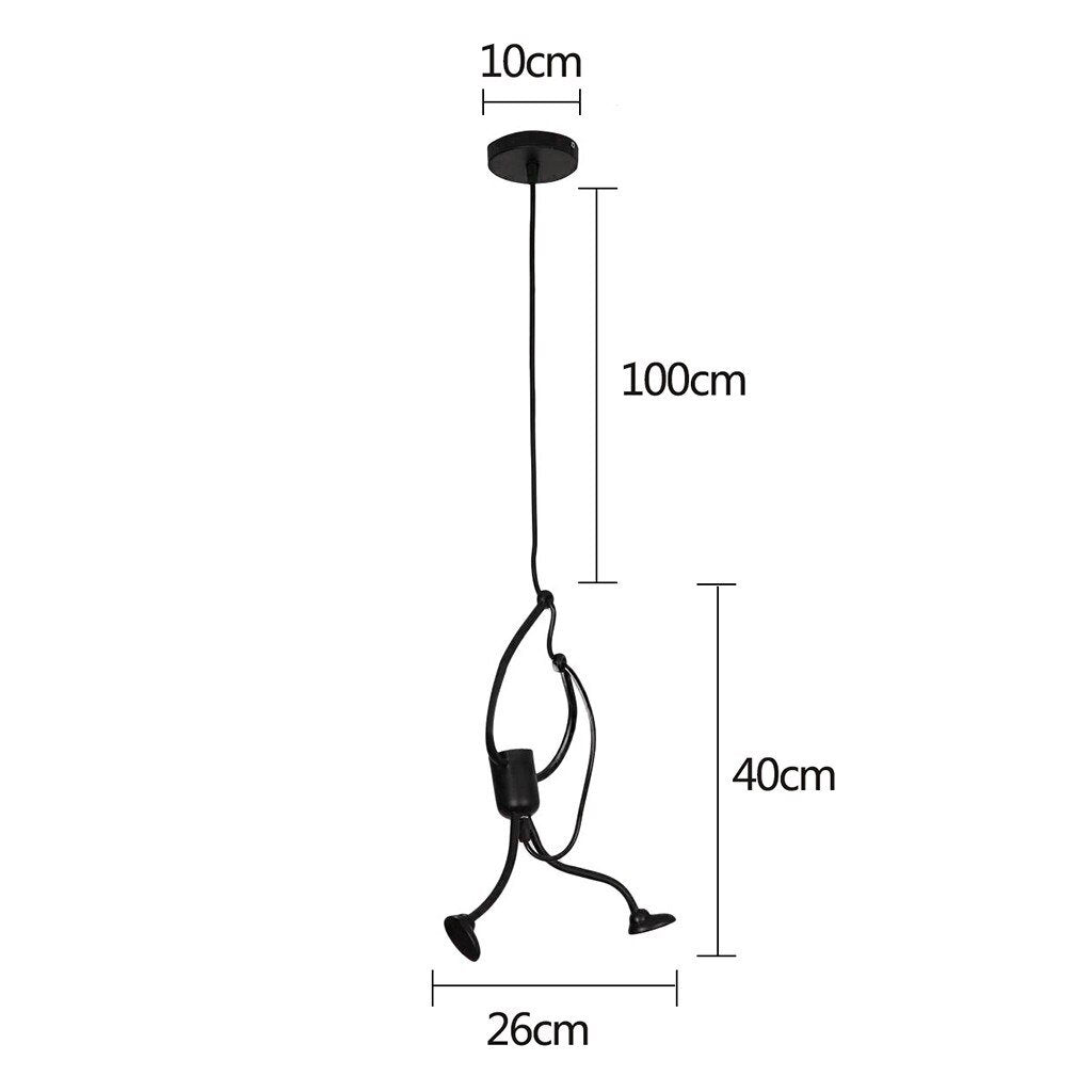 Suspension Vintage<br> Bonhomme - Louise Vintage