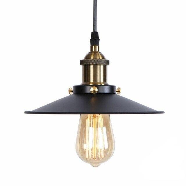 Suspension Vintage<br> Industriel Or Noir - Louise Vintage