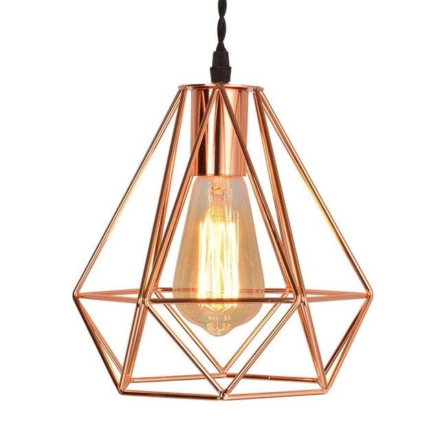 Suspension Vintage<br> Métal Or Rose - Louise Vintage