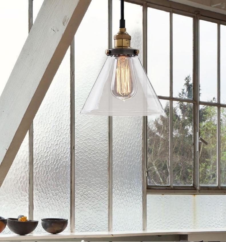 Suspension Vintage<br> Verre 18,5 cm - Louise Vintage