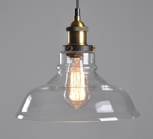 Suspension Vintage<br> Verre 28 cm - Louise Vintage
