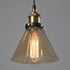 Suspension Vintage<br> Verre Fumé 18,5 cm - Louise Vintage
