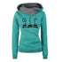 Sweat Vintage à Capuche Vert - Louise Vintage