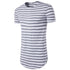 T Shirt Vintage Homme Rayé Gris - Louise Vintage