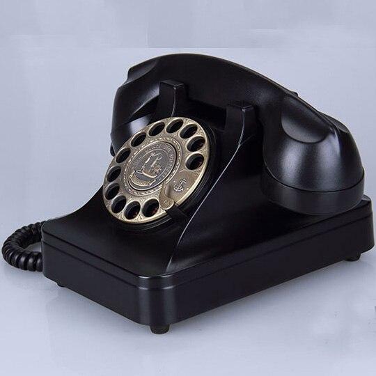 Téléphone Vintage<br> Luxe Noir - Louise Vintage