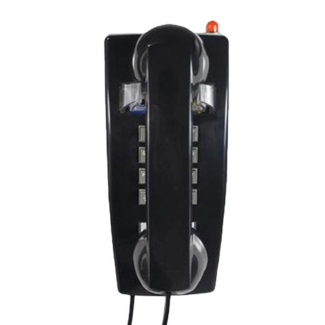 Téléphone Vintage<br> Mural Noir - Louise Vintage