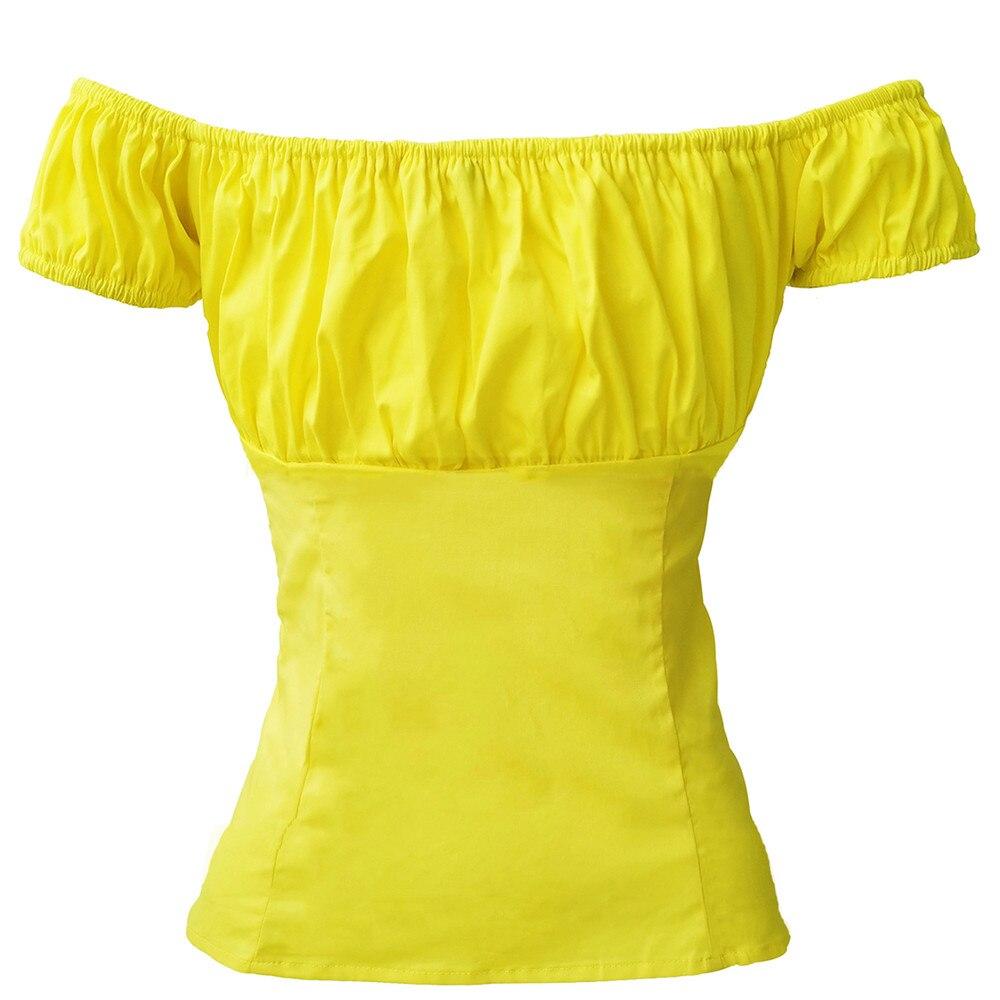 Top Vintage Années 50 Jaune - Louise Vintage