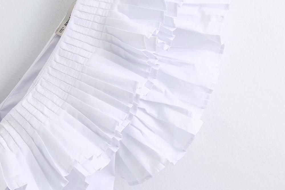 Top Vintage Blanc Col V - Louise Vintage