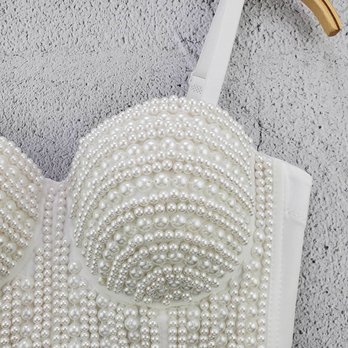 Top Vintage Bustier Creme - Louise Vintage