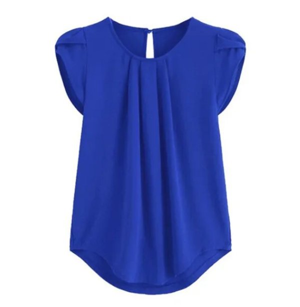Top Vintage Coeurs Bleu - Louise Vintage