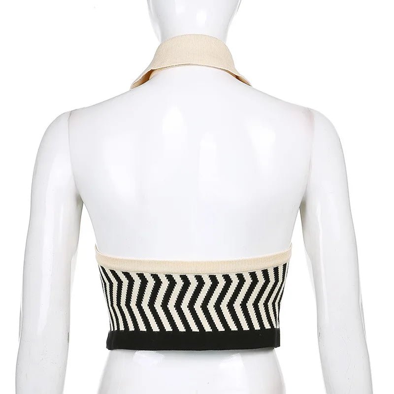 Top Vintage Coeurs Noir - Louise Vintage