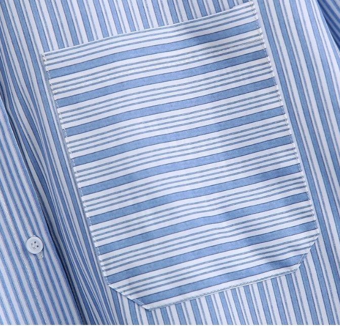 Top Vintage Hiver Bleu - Louise Vintage