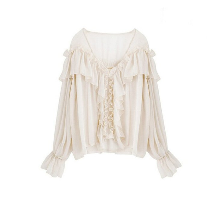 Top Vintage Mousseline de Soie - Louise Vintage