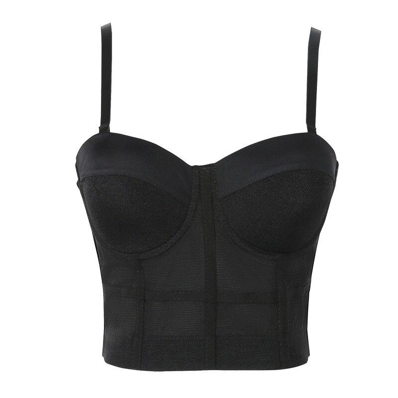 Top Vintage Noir Bustier - Louise Vintage