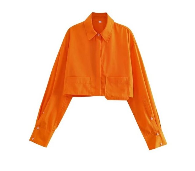 Top Vintage Orange - Louise Vintage