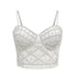 Top Vintage Strass Blanc - Louise Vintage