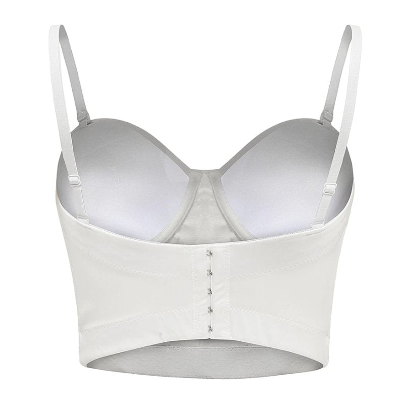 Top Vintage Strass Blanc - Louise Vintage