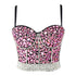 Top Vintage Strass Rose - Louise Vintage