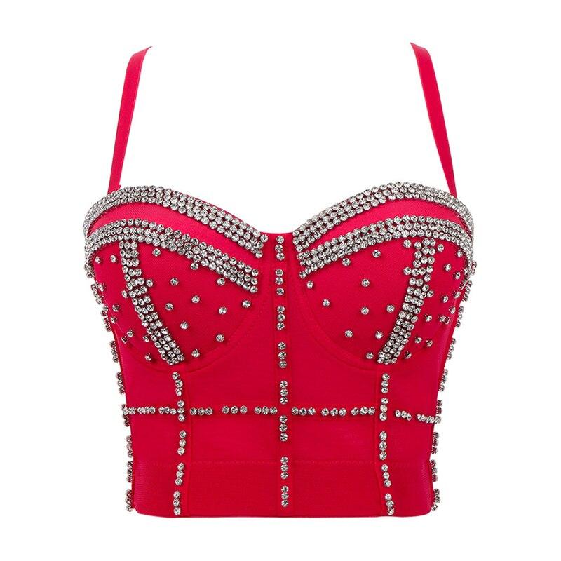 Top Vintage Strass Rouge - Louise Vintage
