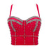 Top Vintage Strass Rouge - Louise Vintage