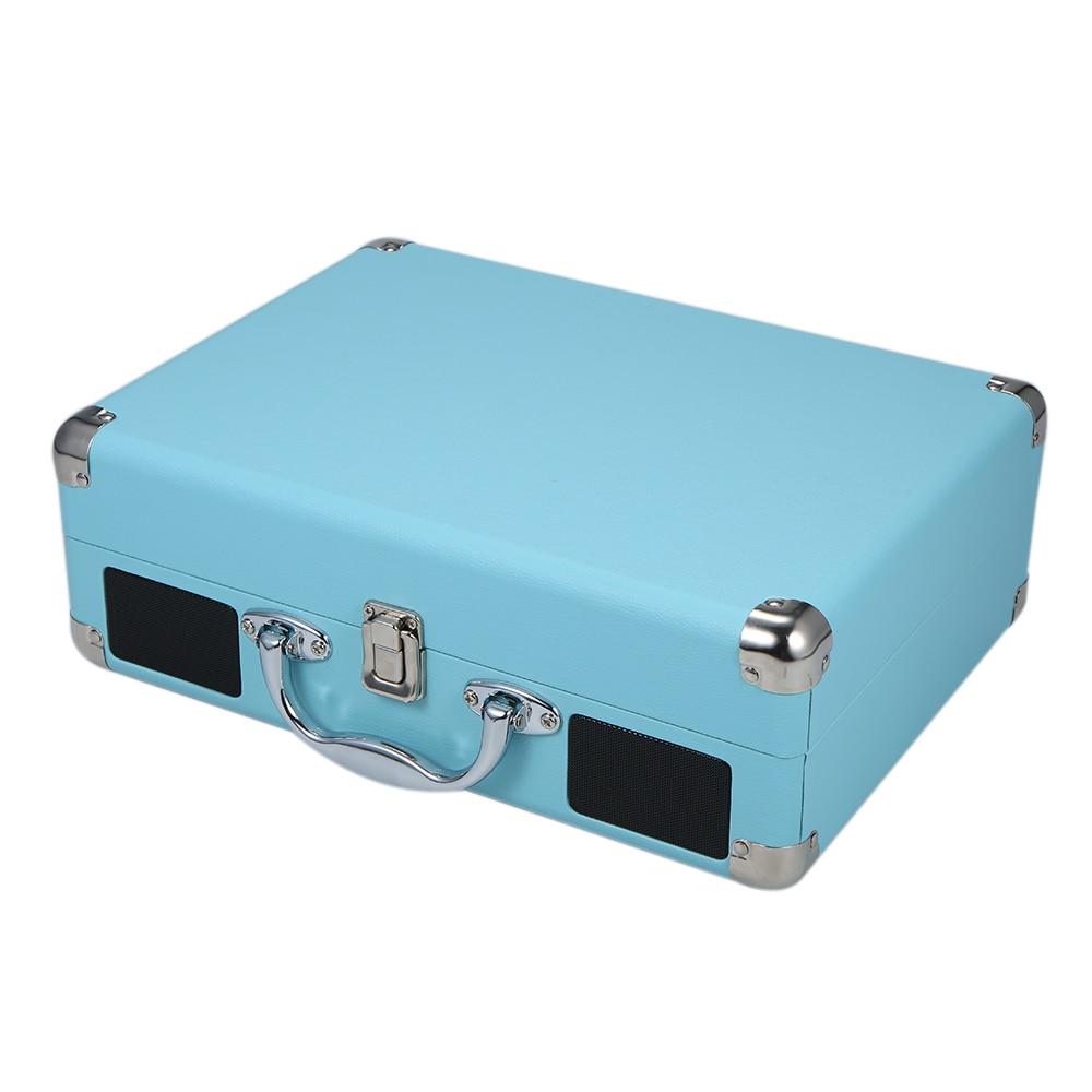 Tourne Disque<br> Vintage Valise Bleu - Louise Vintage