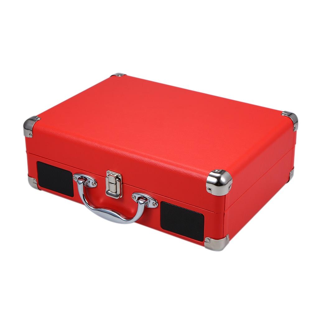Tourne Disque<br> Vintage Valise Rouge - Louise Vintage