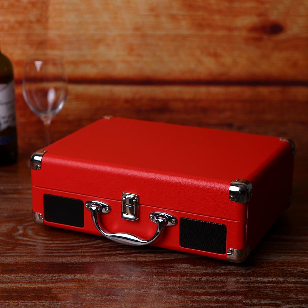 Tourne Disque<br> Vintage Valise Rouge - Louise Vintage