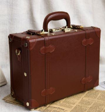 Valise Vintage Cabine Marron - Louise Vintage