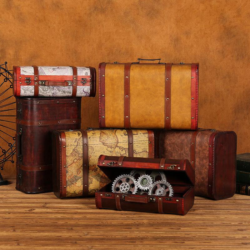 Valise Vintage<br> Déco Cuir - Louise Vintage