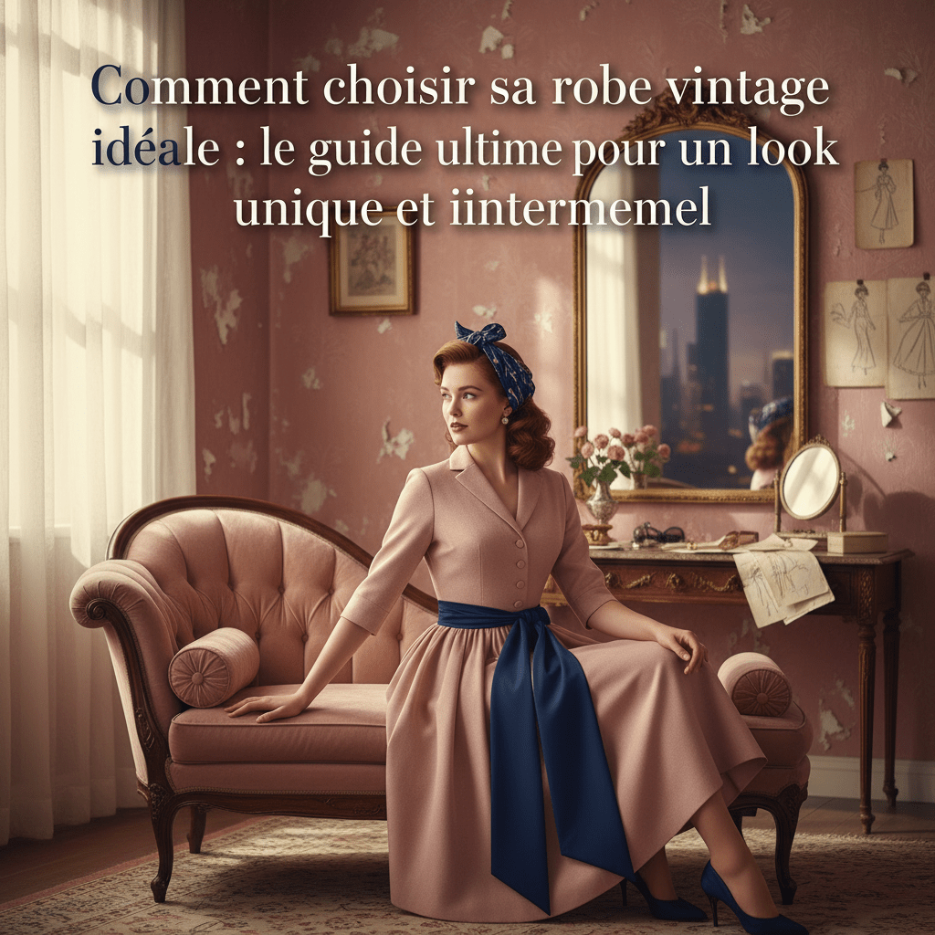 Comment choisir sa robe vintage idéale : le guide ultime pour un look unique et intemporel - Louise Vintage