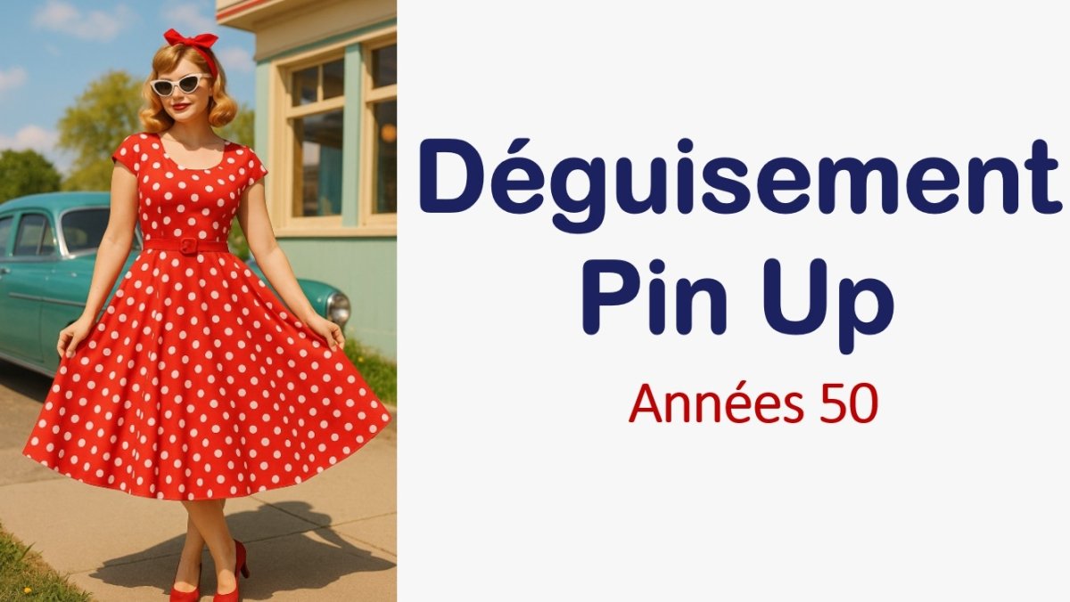 Déguisement Pin-Up Années 50 : comment adopter ce style iconique avec élégance ? - Louise Vintage