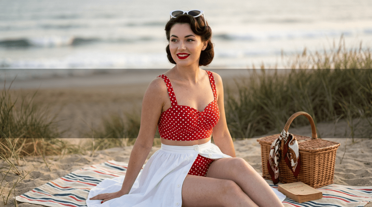 Élégance intemporelle en maillot : Le guide ultime pour choisir votre maillot de bain vintage parfait - Louise Vintage