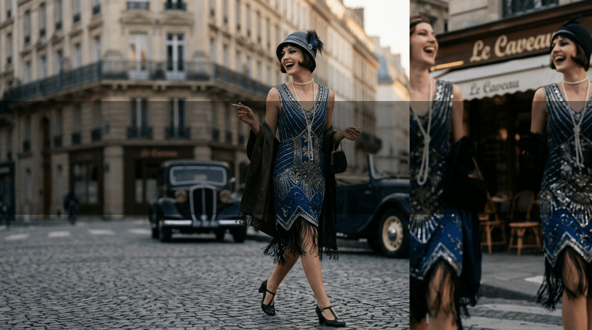 Flappers : Plongée dans l'Âge d'Or des Années Folles et leur Héritage Mode - Louise Vintage
